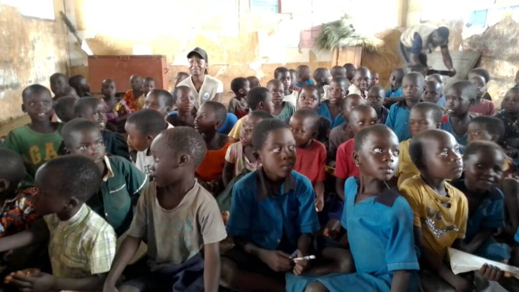Children in classroom