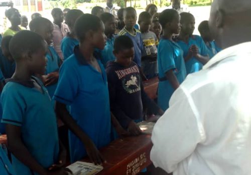 Children in classroom