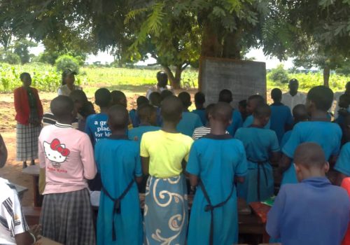 Children in classroom
